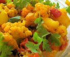 indian cauliflower fritters-gobi pakora